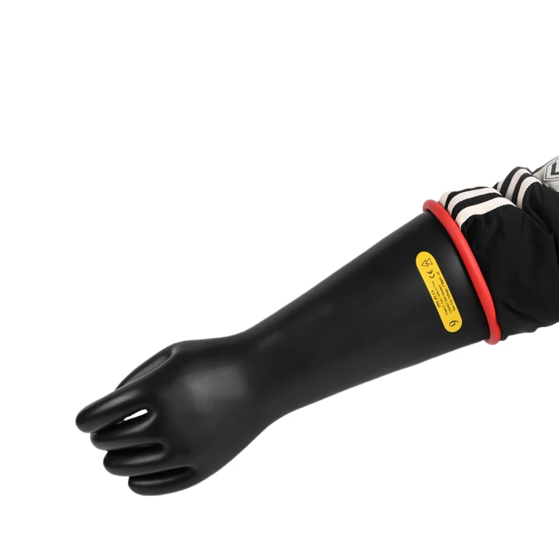 202520 Kv High Voltage Insulated Safety Work Gloves Insulating Electrician Glove High Voltage Electric Gloves
