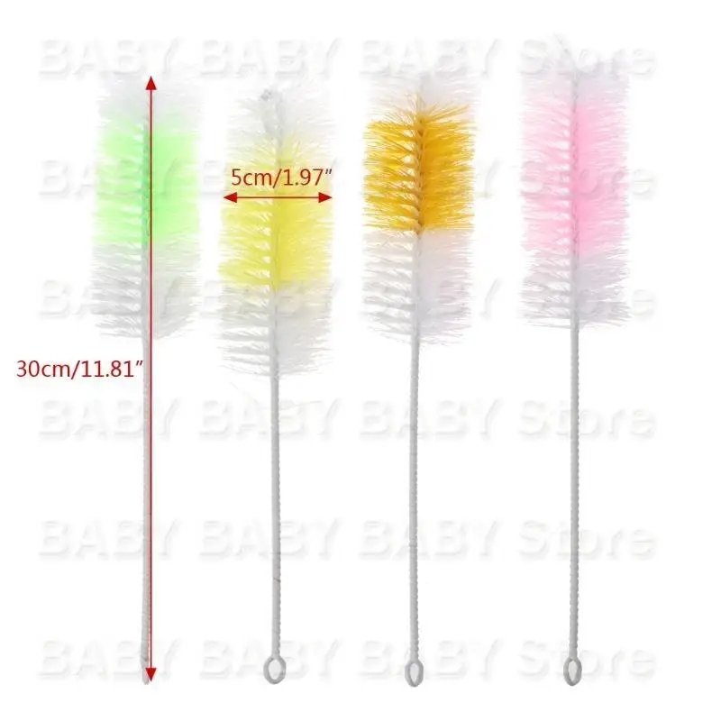 

Q81A Kitchen Accessories Glass Cup Cleaning Nylon Brush Baby Bottle Wash Cup Brush