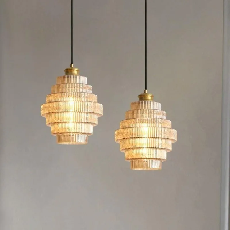 Modern simple light luxury medieval bar counter entrance clothing store aisle chandelier