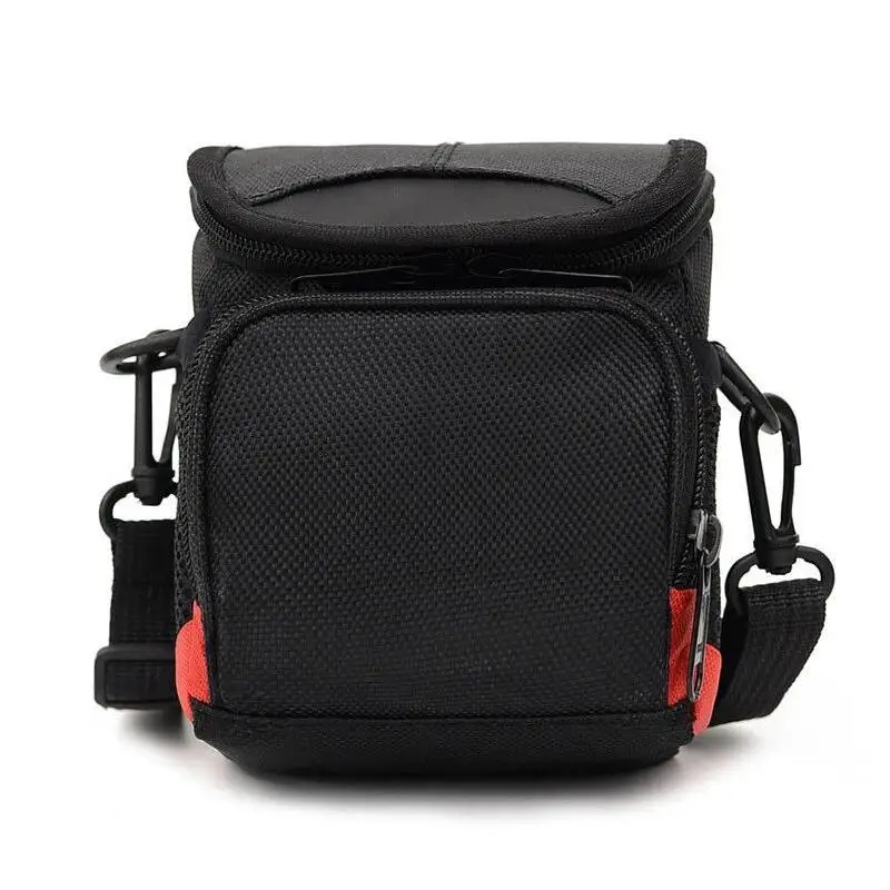 Mini Black Simplicity Waterproof SLR Camera Bag Nylon Digital Shoulder Bag Photographer Backpack Micro Camera