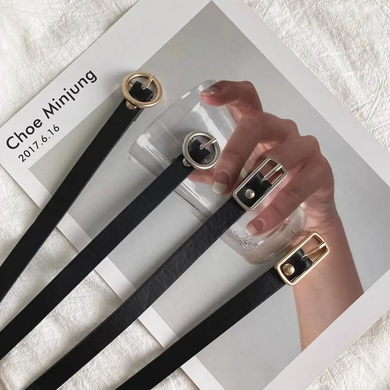 1pcs waist belt for women decoration thin waistband high-end sense of waist chain accessories thin waistband trend fashion sense