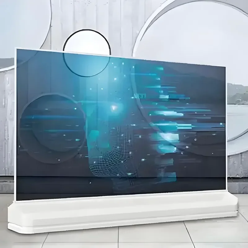55-Inch OLED Ultra-High Definition Smart Screen Retail Store Exhibitions Transparent Touchscreen Sensitive Multi-Touch