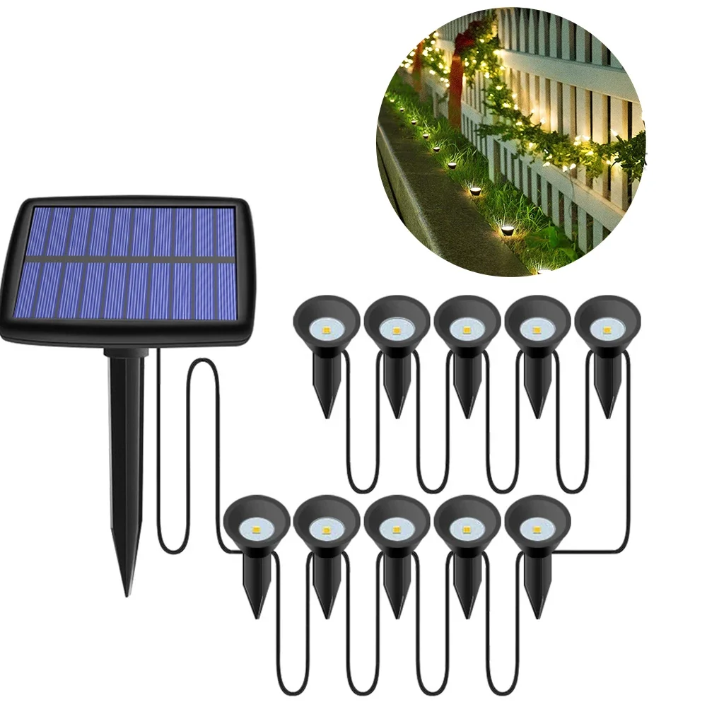 Lawn Light Solar LED Solar Flame Light COB Garden Lawn Lamp Outdoor LED Spike Light Ground Light Garden Landscape Lawn Lamp Road