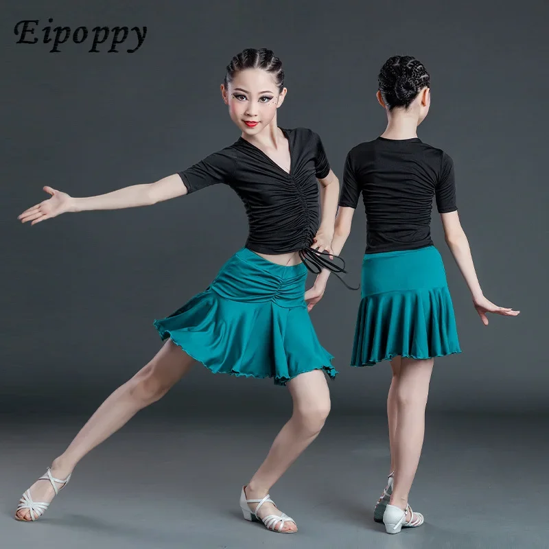 ชุดซ้อมเต้นละตินสำหรับเด็ก, ชุดแข่งแบบแยกชิ้นสำหรับฤดูร้อน