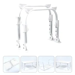 Table Legs Supply Folding Folded Adjustable Furniture Component White Iron Trays