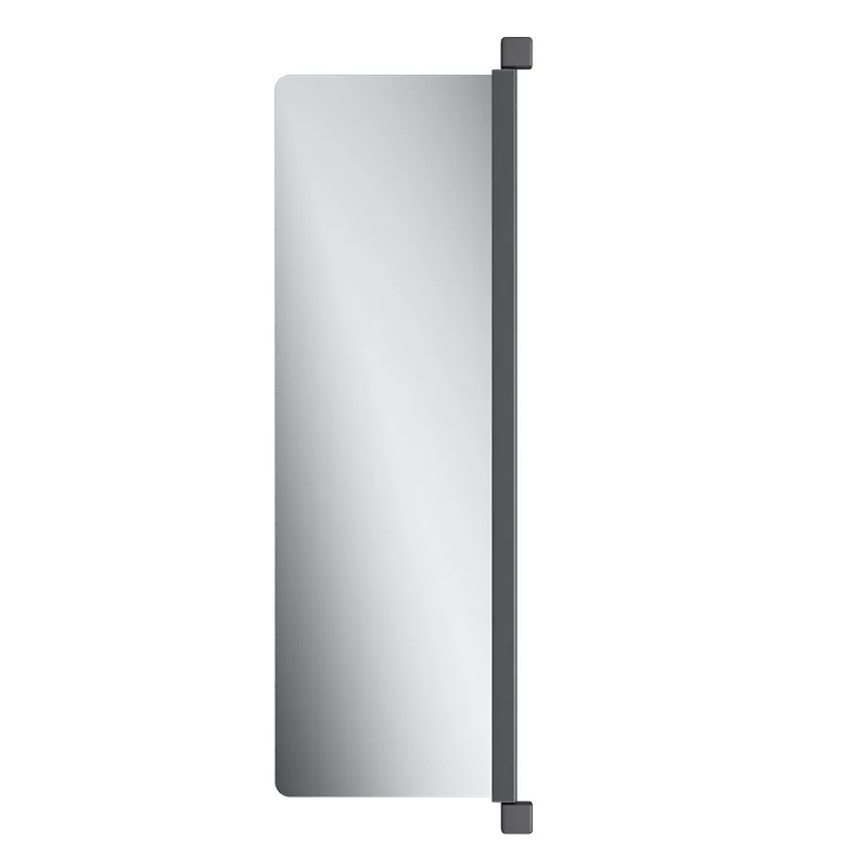 Wardrobe mirror with invisible hidden full-body mirror, flat door, built-in explosion-proof rotating folding try-on mirror