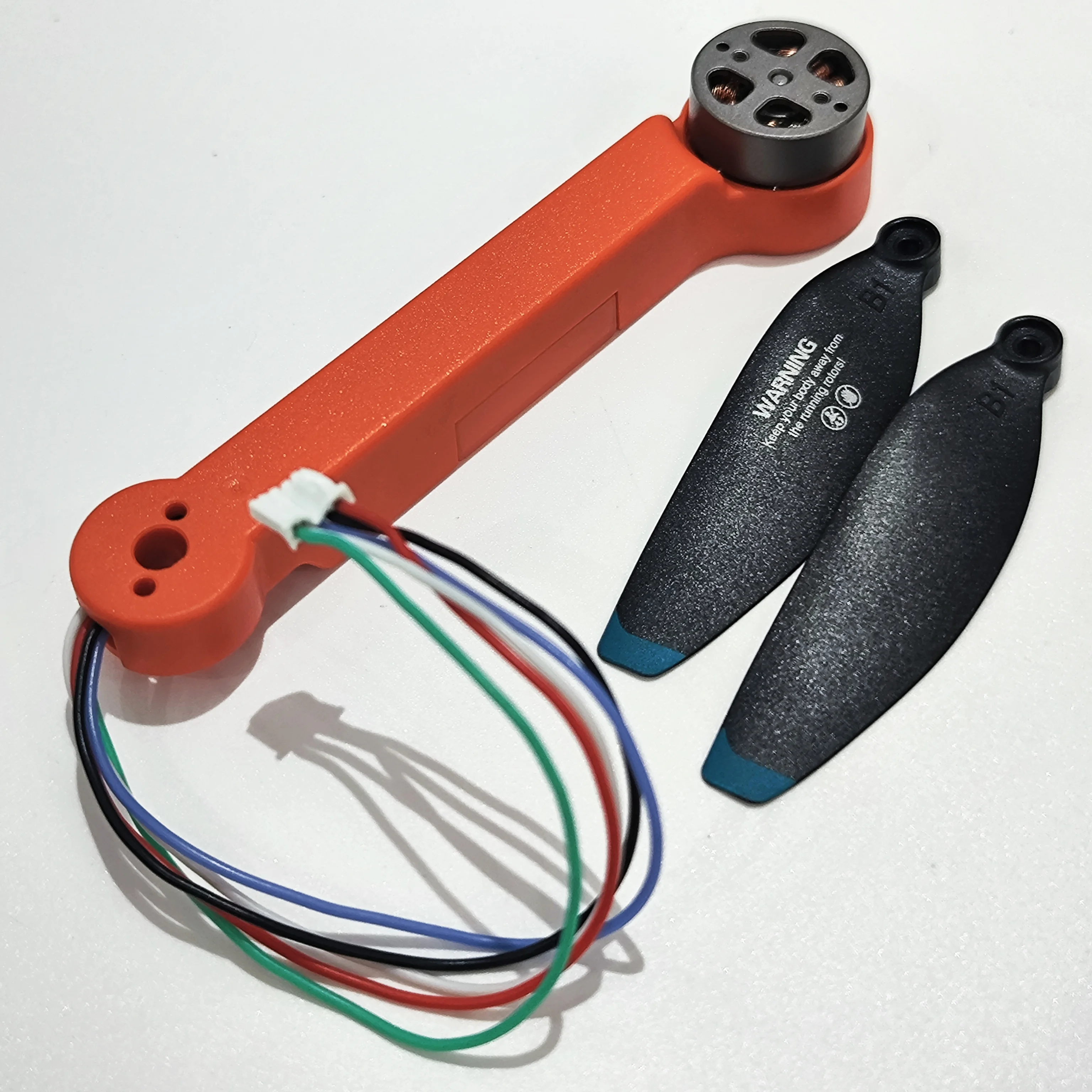 

4D-F12 GPS Drone Spare Parts Rear Brushless Motor Arm B With Propeller B Blade 2PCS for 4DRC F12 RC Quadcopter