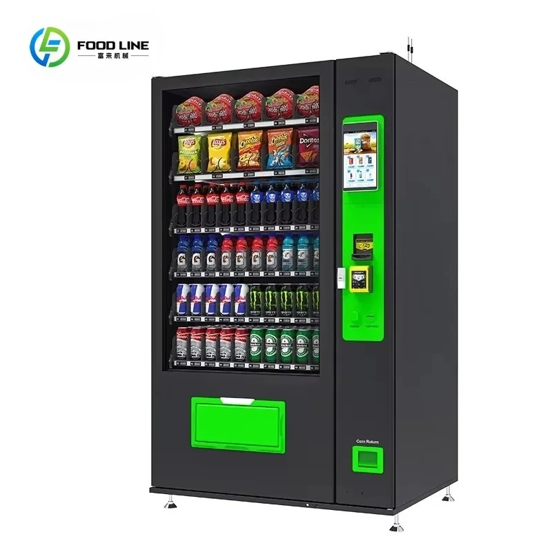 

Automatic Cooling Vending Machine for Snacks and Drinks for Business