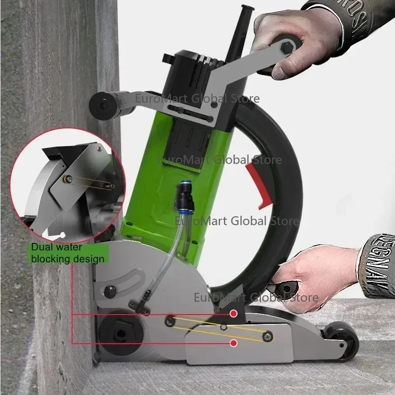 195 Single-Piece Slotting Machine Slot Cutting Dust-Free Wall Junction Box for Hydropower Installation And Artifact
