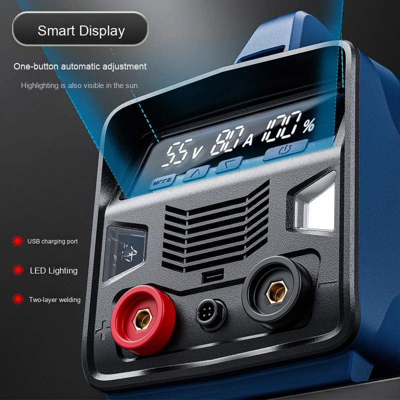

【2026】Second Generation Rechargeable Integrated DC Two-Way Battery Welding Machine Enhanced Manual Metal Arc Welders