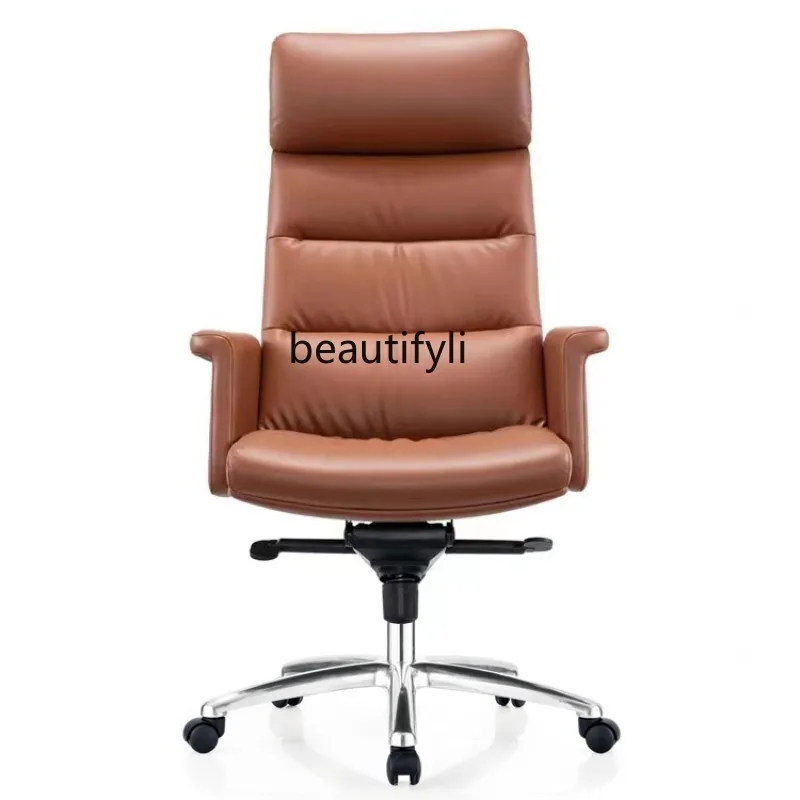 

Executive Chair Modern Office Comfortable Long-Sitting Business Executive Chair Luxury Swivel Chair Computer Chair Reclining