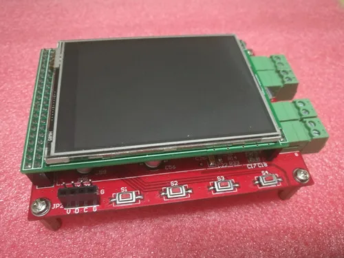 Digital Controlled Current Source uA Constant Current Voltage Source Module 2 Channel High Precision TFT Touch Screen