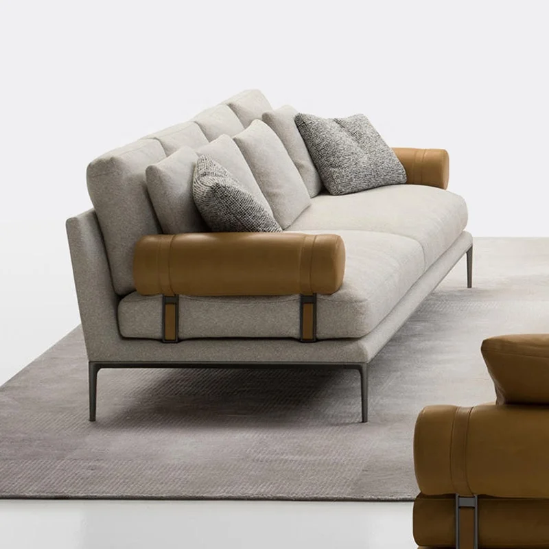 

Luxury Designer Couch 2 Seater Leather Couches Nordic Luxury Modern Gray Sofa Designs Manufacturers For Drawing Room