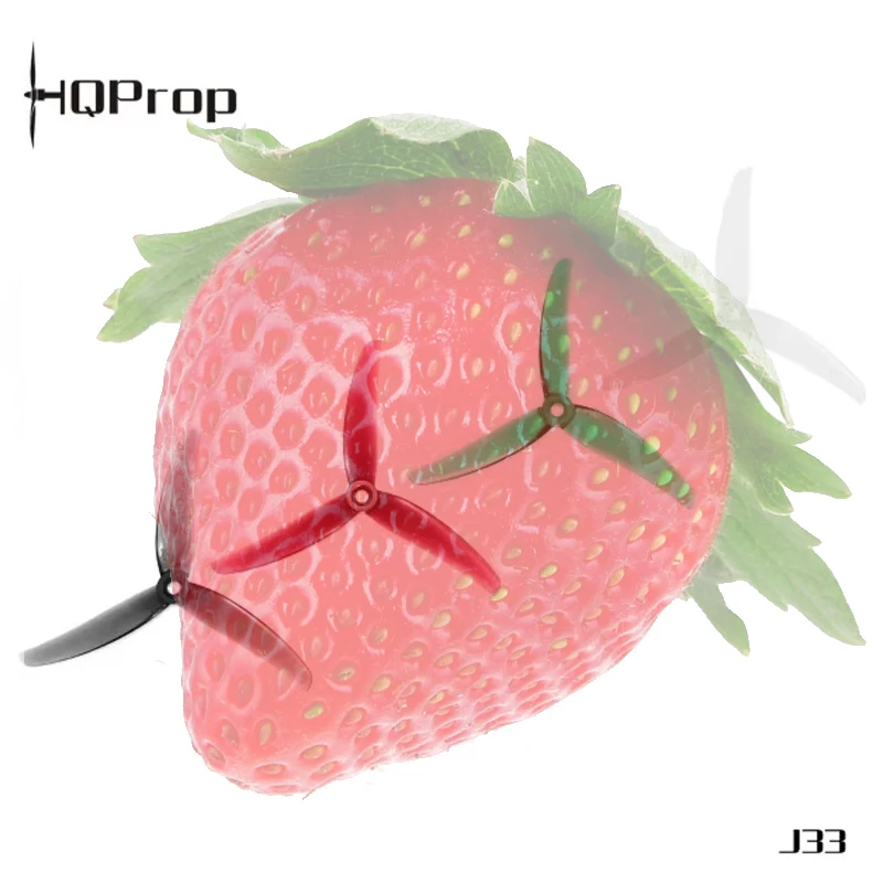 HQProp J33 4.9X3.3X3 4.9 Inch 3-Blade PC Propeller 3.8g  5 Inch Freestyle FPV Drone Props RC Spare Parts