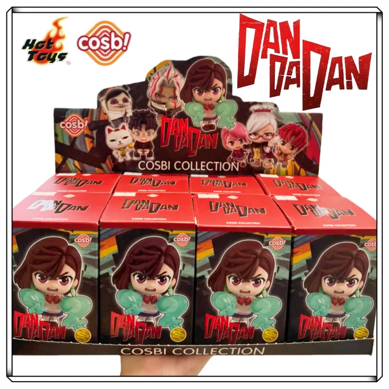 

IN STOCK HotToys Dandadan Cosbi Collection Blind Box Chibi Q-Version Figures Okarun Momo Speed Granny PVC Anime Trendy Decor Toy