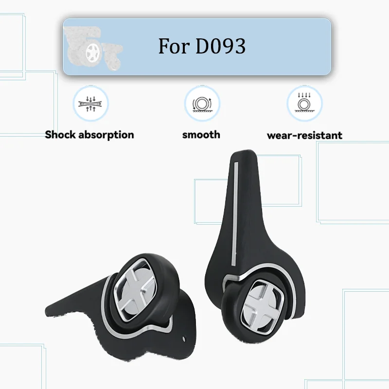 

For D093 Heavy-Duty Swivel Casters Universal Replacement Wheels Easy-to-Install Roller Casters