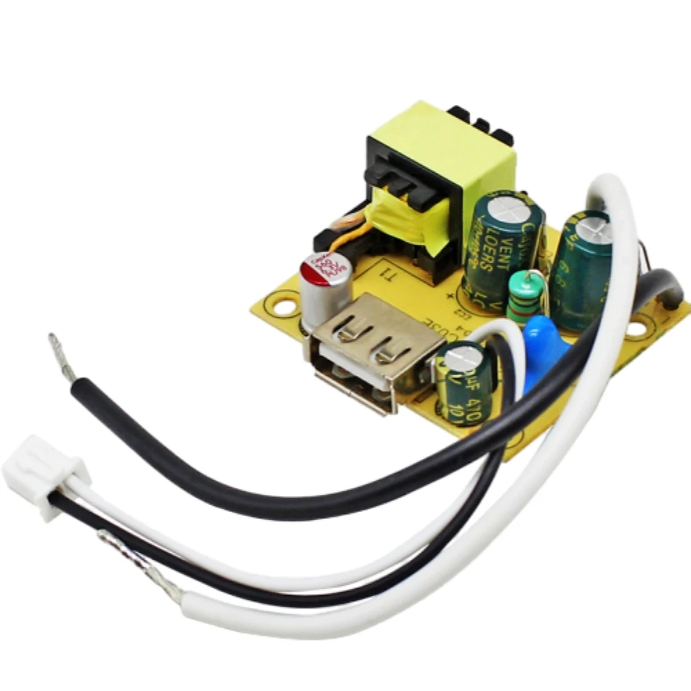 5V 2A 10W Isolation Switching Power Supply Module AC-DC Fast Charging Power Supply Bare Board USB Output 220V to 5V Power Module