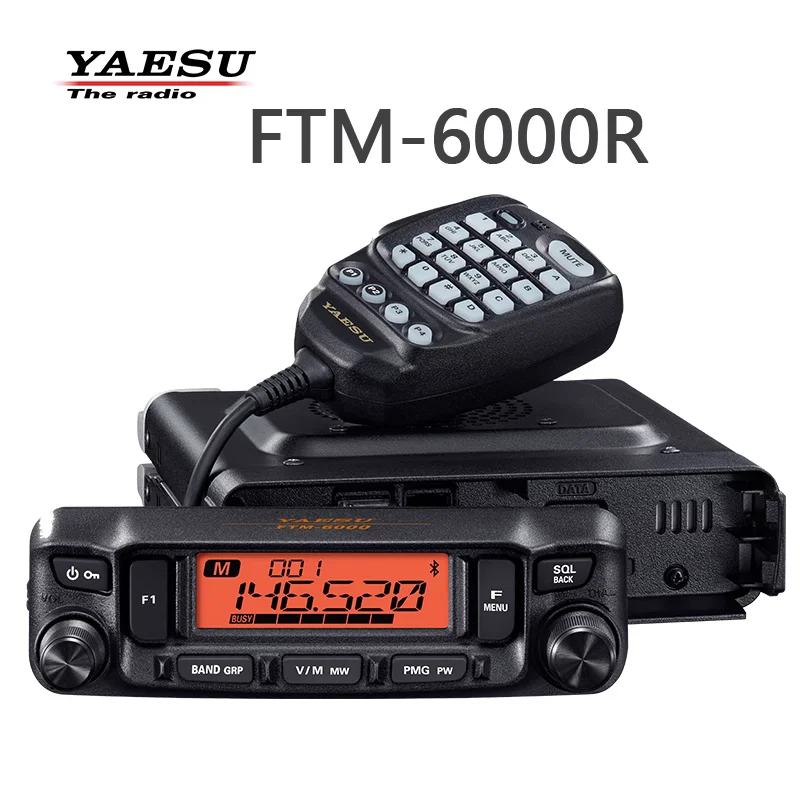 2023 New YAESU  FTM-6000R Bluetooth dual-band vehicle radio high-power self-driving tour new product replaces 7900