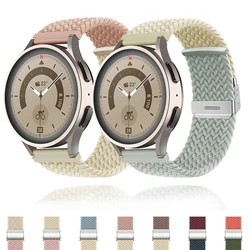 Correia de laço sola trançada para relógio Samsung Galaxy, pulseira para Huawei, Amazfit Gtr, GTS, banda 4-3-pro-2e, 6, 4, 5, 3, Classic, Active 2, 22mm, 20mm