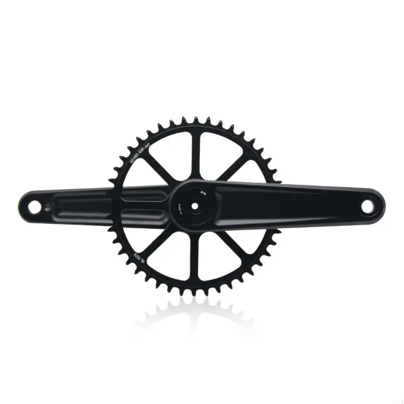   High Efficiency Foldable Bike Crankset Light Weight Aluminum Alloies Crankset