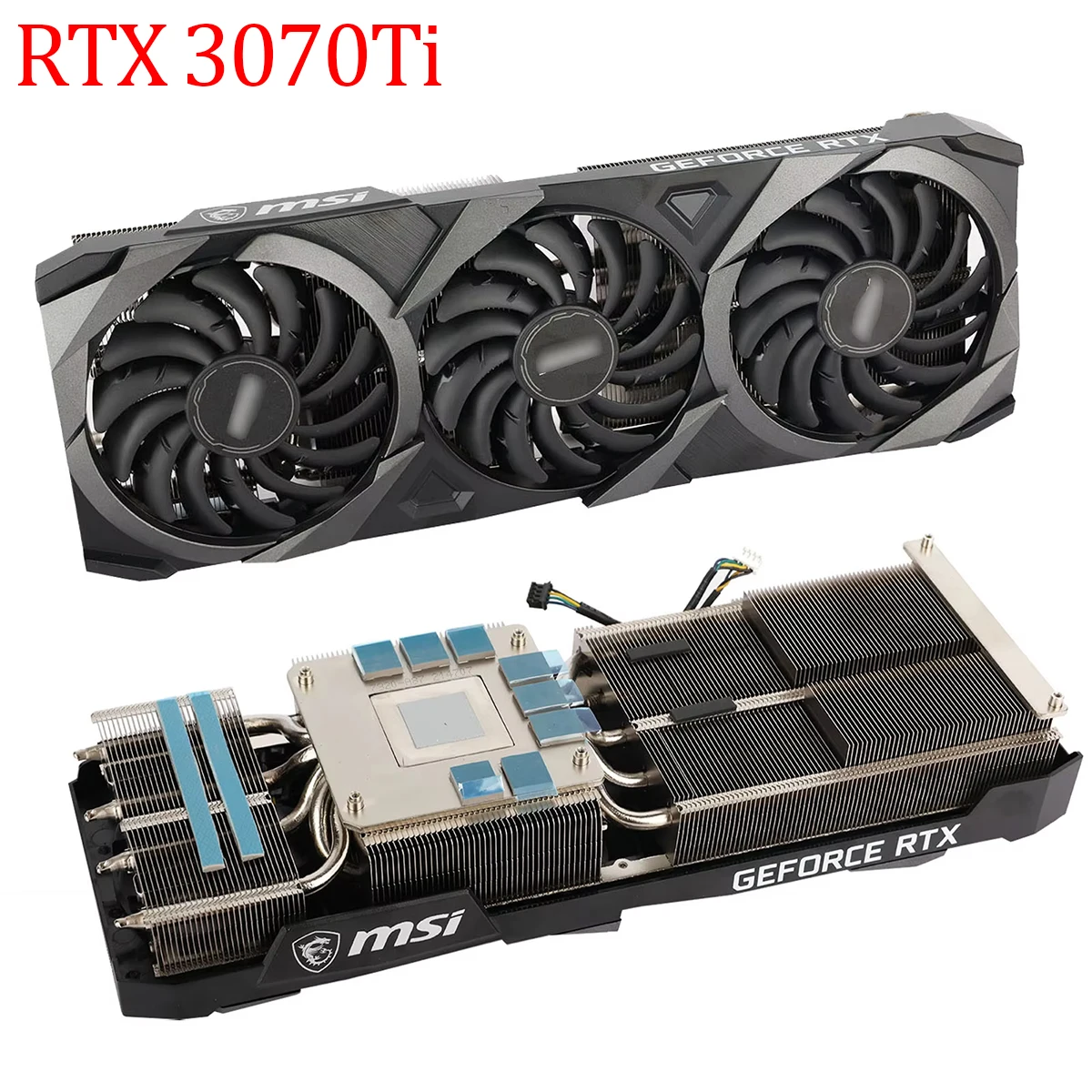 MSI GeForce RTX 3070 ti ジャンク RTX 3070 Ti GPU Cooling Fan for MSI Ventus 3X
