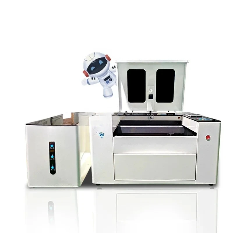 

Lightburn3D Precision Desktop Mini las.er Engraving Machine with CCD Photo Function Style Plus