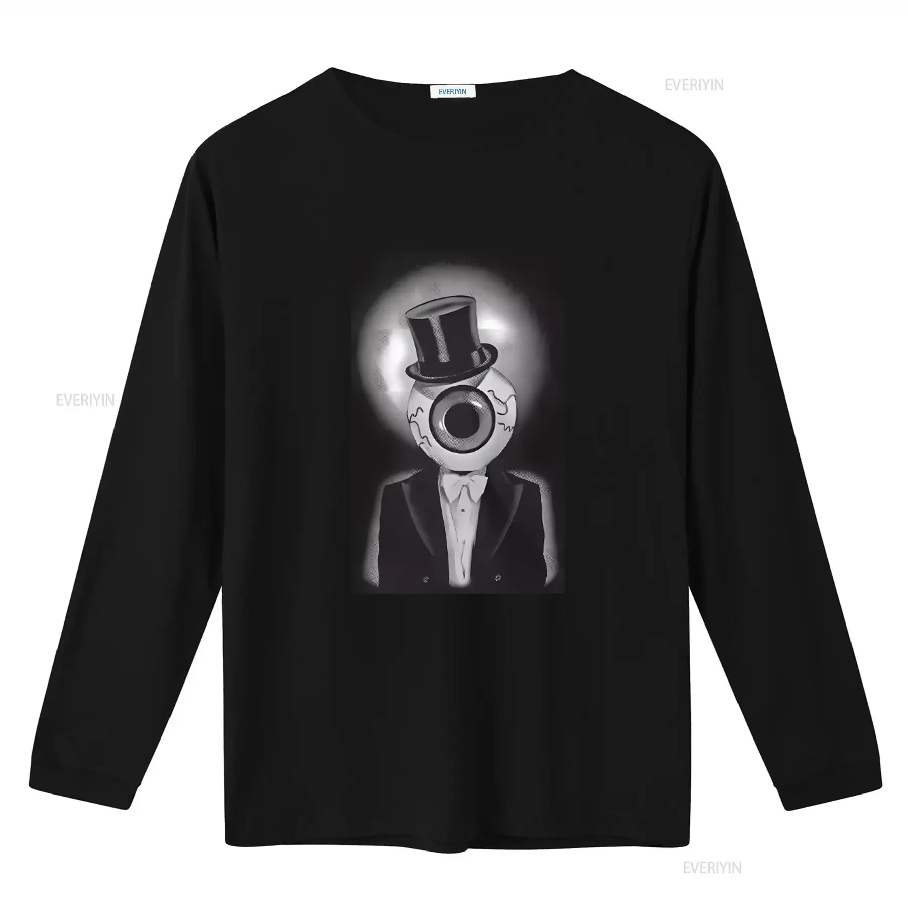 THE RESIDENTS Eyeball Black T Shirt Unique Design Small Size Perfect for Fans vintage Washed Breathable Casual Stylish fashion
