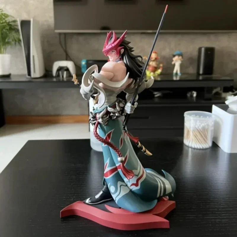 Original Lol The Unforgotten Yone Figurine League Of Legends Official Authentic Game Periphery Model The Medium-sized Gift Toys