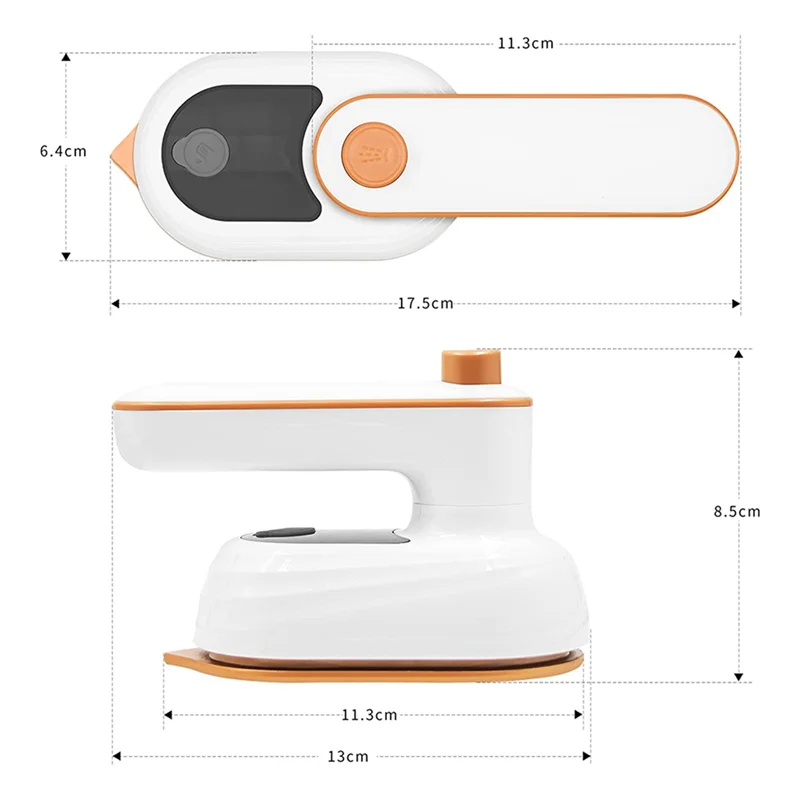 Fer à repasser à vapeur pour les vêtements, mini fer de voyage, rotatif à 360 °, portable, pour la maison, le voyage, rose, prise britannique