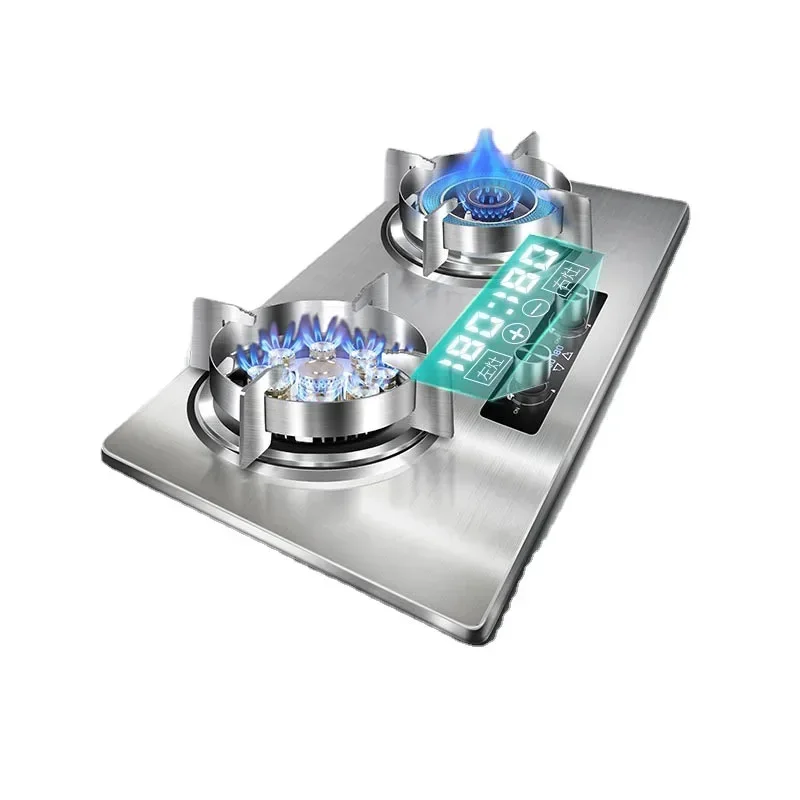 7.2KW/5.2kw แก๊สเตาสแตนเลสเตาแก๊สธรรมชาติ/Liquefied Gas เตา Fierce Fire Timing เป็ดแมนดารินเตา