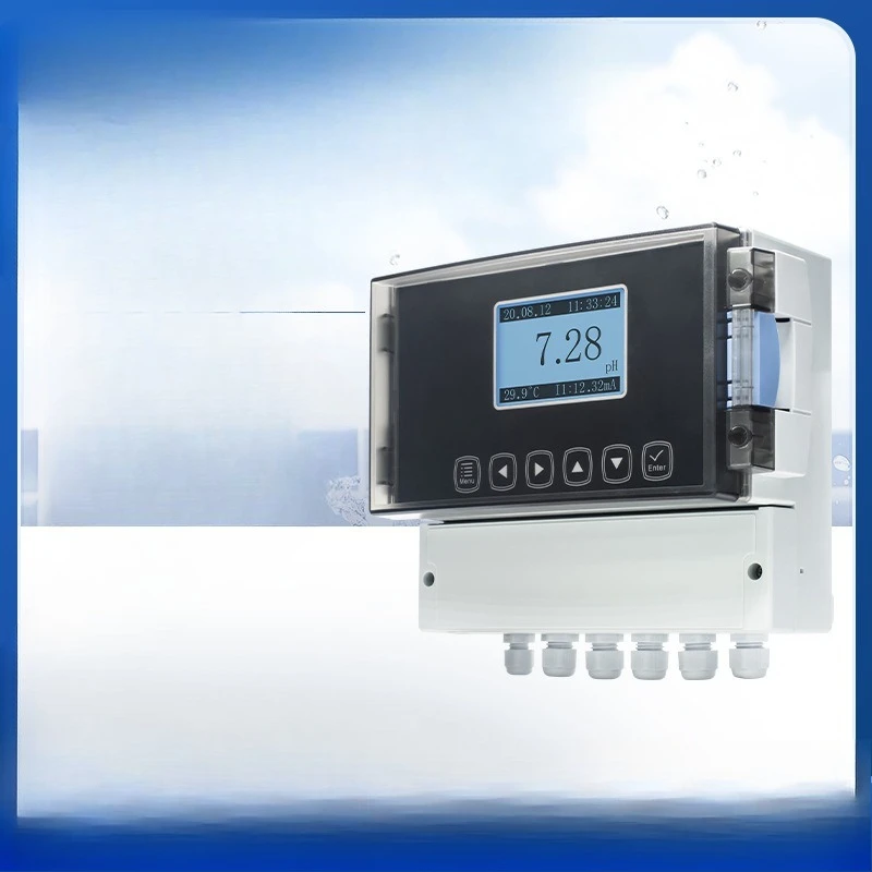 

Water quality online monitor residual chlorine PH ammonia nitrogen dissolved oxygen conductivity turbidity suspended solids