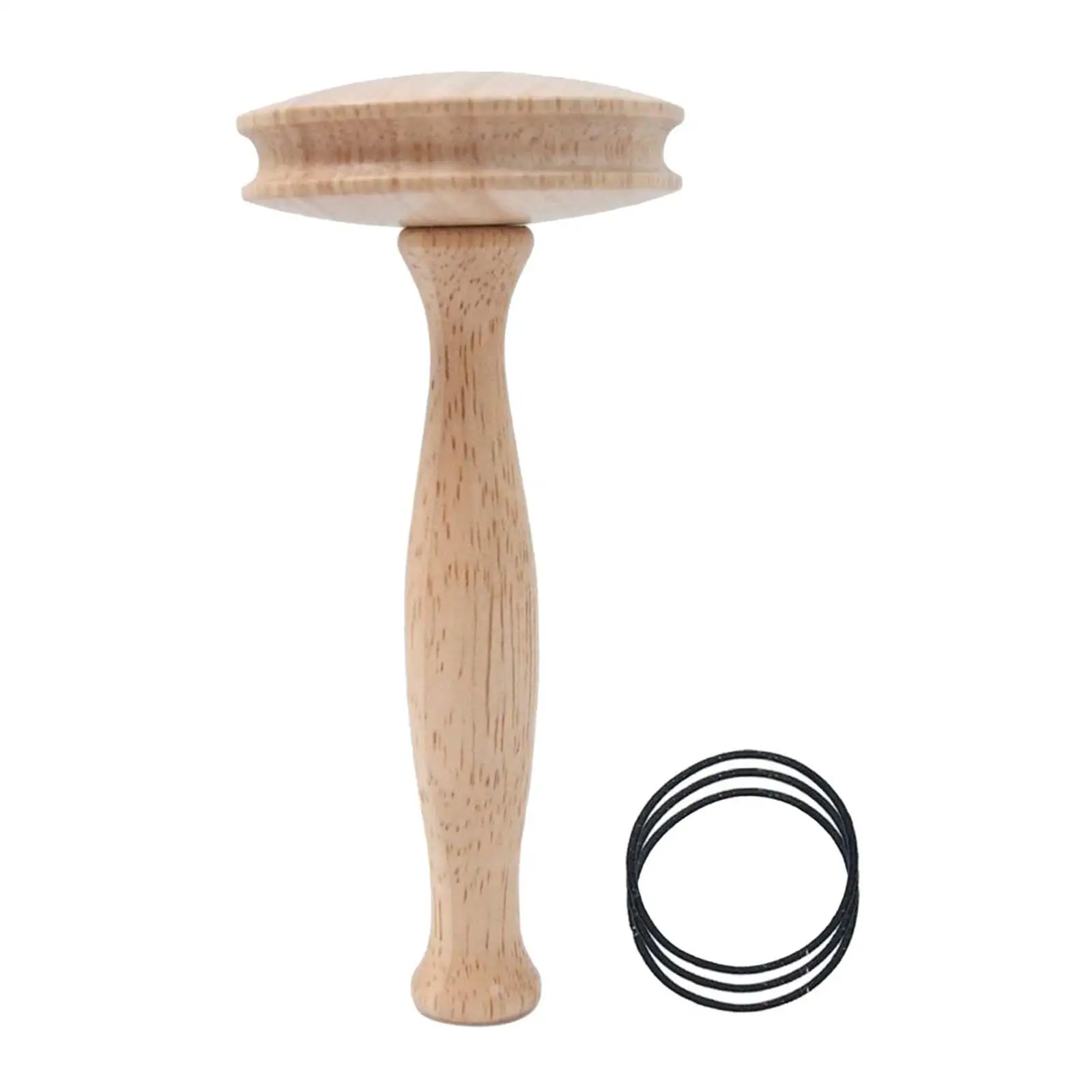 Wooden Darning Mushroom DIY Household Mushroom Shape Sewing Tools Set Portable Darning Supplies Set for Socks Bags Repairing view 4
