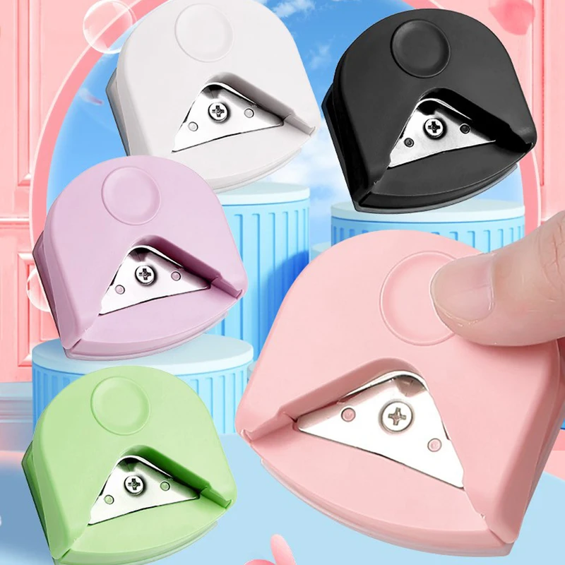 R4 Rounding Paper Cutting Corner Cutter Plastic PVC Film Maker Machine Paper Trimmer Office School Supplies