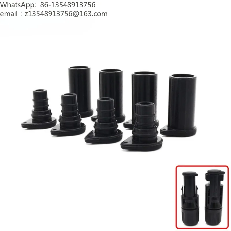 MC4 Solar Connector Waterproof Dust Cap Male Female Plug Protective Cover For PV New Energy System 10 Sets Price
