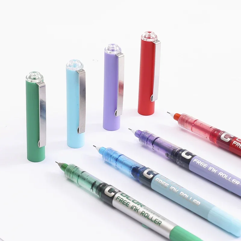 

High Quality Multiple Colour Big Capacity Ink Gel Pen Student School Office Stationery Fine Roller Ball Pen New