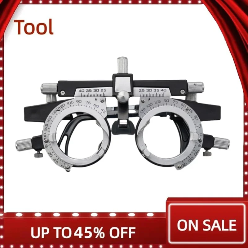 Пробная линза для оптометрии, регулируемая пробная оправа, оптическая рамка, детали инструментов для проверки глаз, линзы для оптических