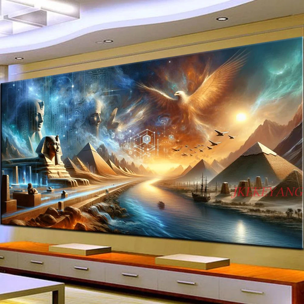 

DIY алмазная живопись набор для вышивки крестом фантастическая пирамида полные дрели Алмазная мозаика новая коллекция 2025 домашний декор подарок