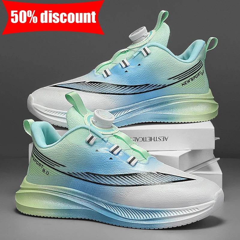 

Children Sports Shoes Summer New Mesh Breathable Anti Slip Training Tennis Shoes Parent-child Comfortable Jogging Fitness Shoes