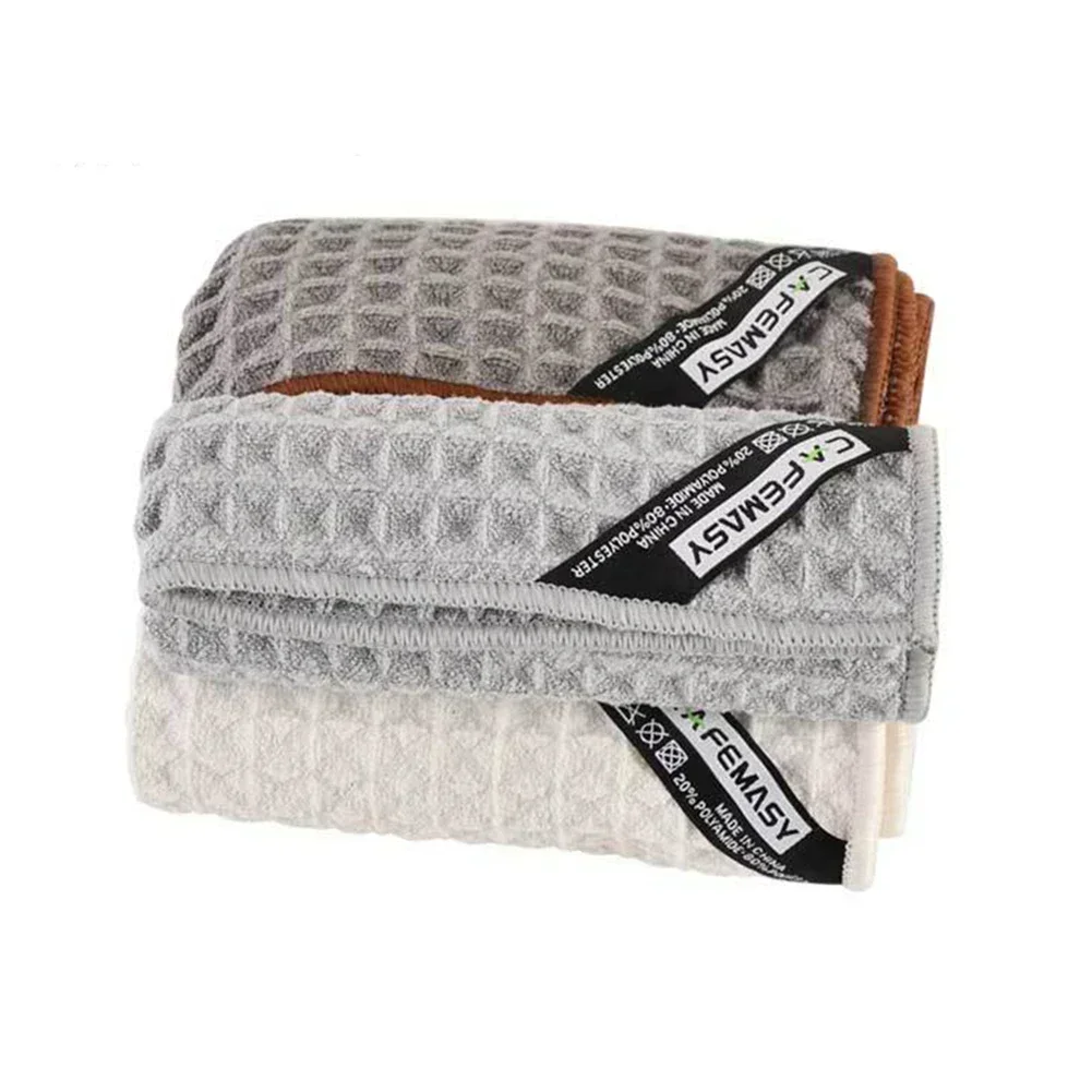 Coffee Machine Cleaning Bar Towel High Fiber Absorbent Coffee Shop Appliances Applicable To Cafes, Kitchens And Plates