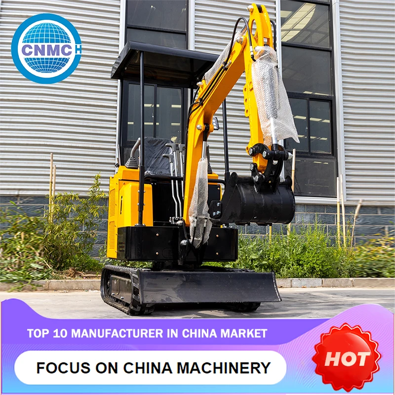 

Multifunctional Cab Backhoe Loader Customize Construction Tools 1Ton Excavators EPA EURO5 Engine Home Garden Accessories Tool