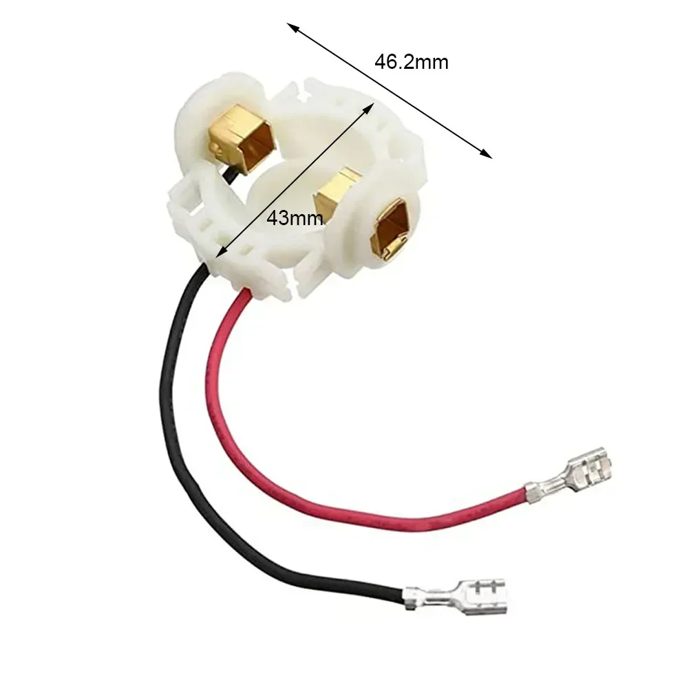 Juego de soporte de cepillo de carbono para Makita BGA450 BGA452 DGA452 BGD800 BGD801 BJS101 BJS160 BJS161 BGA402 DGA452REF GA400