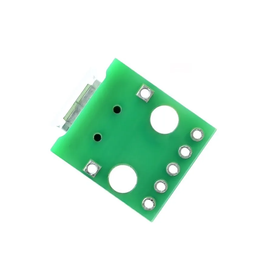 10pcsMicro Mini USB USB A Male USB 2.0 3.0 A Female USB B Connector Interface to 2.54mm DIP PCB Converter Adapter Breakout Board