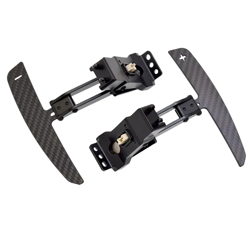 

For 911 992 Panamera 971 117 2020-2021 Dry Carbon Fiber Magnetic Shift Paddles Car Interior Replacement Extended Shift