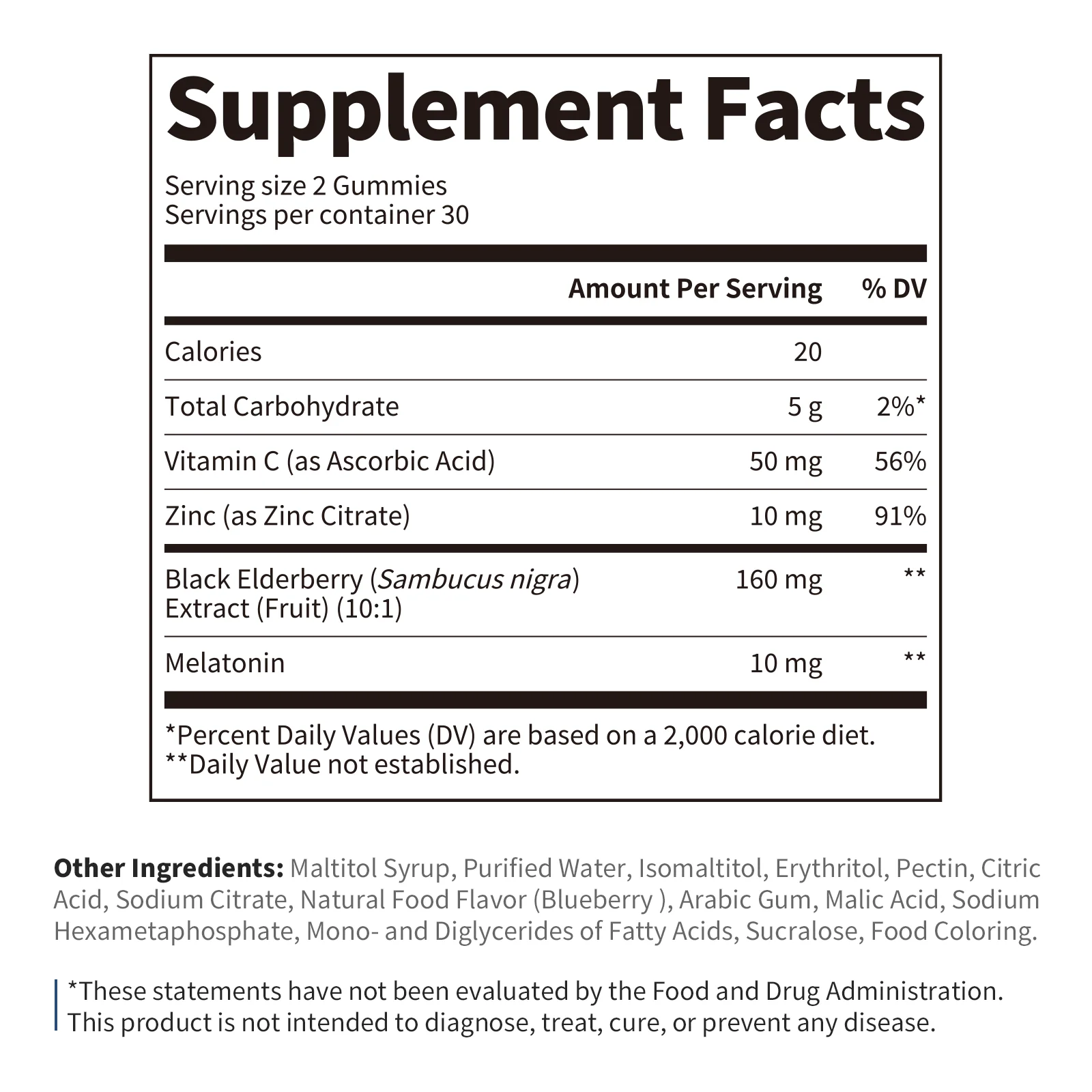 B BEWORTHS Blueberry Melatonin 10mg Gummies Sleeping Creative for Sleep Sleeping Pills Melatonin for Sleep Relaxing For Adult
