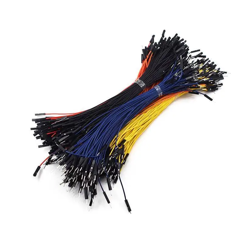 10 Stück Dupont-Kabel 1P Buchse zu Doppelkopf-Testkabel Stecker 20CM Anschluss 2,54MM – Detail 3