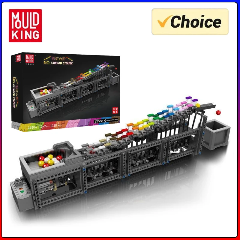 قالب King 26004 MOC التقنية قوس قزح السائر مع محرك اللبنات التعليمية الجمعية الطوب الاطفال هدايا عيد الميلاد #1