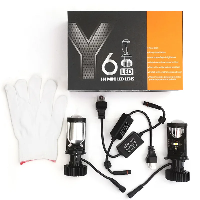 Y6D H4 Headlights C…