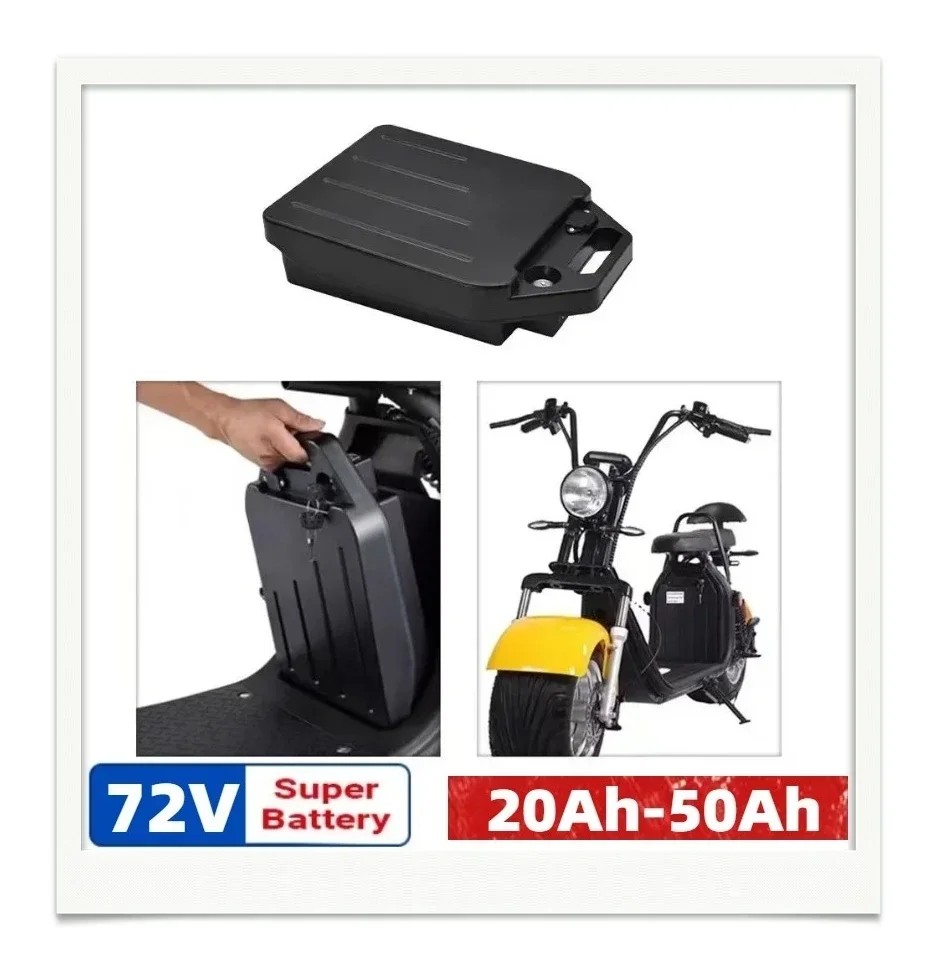 72V20Ah 72V30Ah 72V40Ah 72V50Ah18650 lithium-ion battery, detachable/suitable for Harley electric vehicles, bicycles/motorcycles