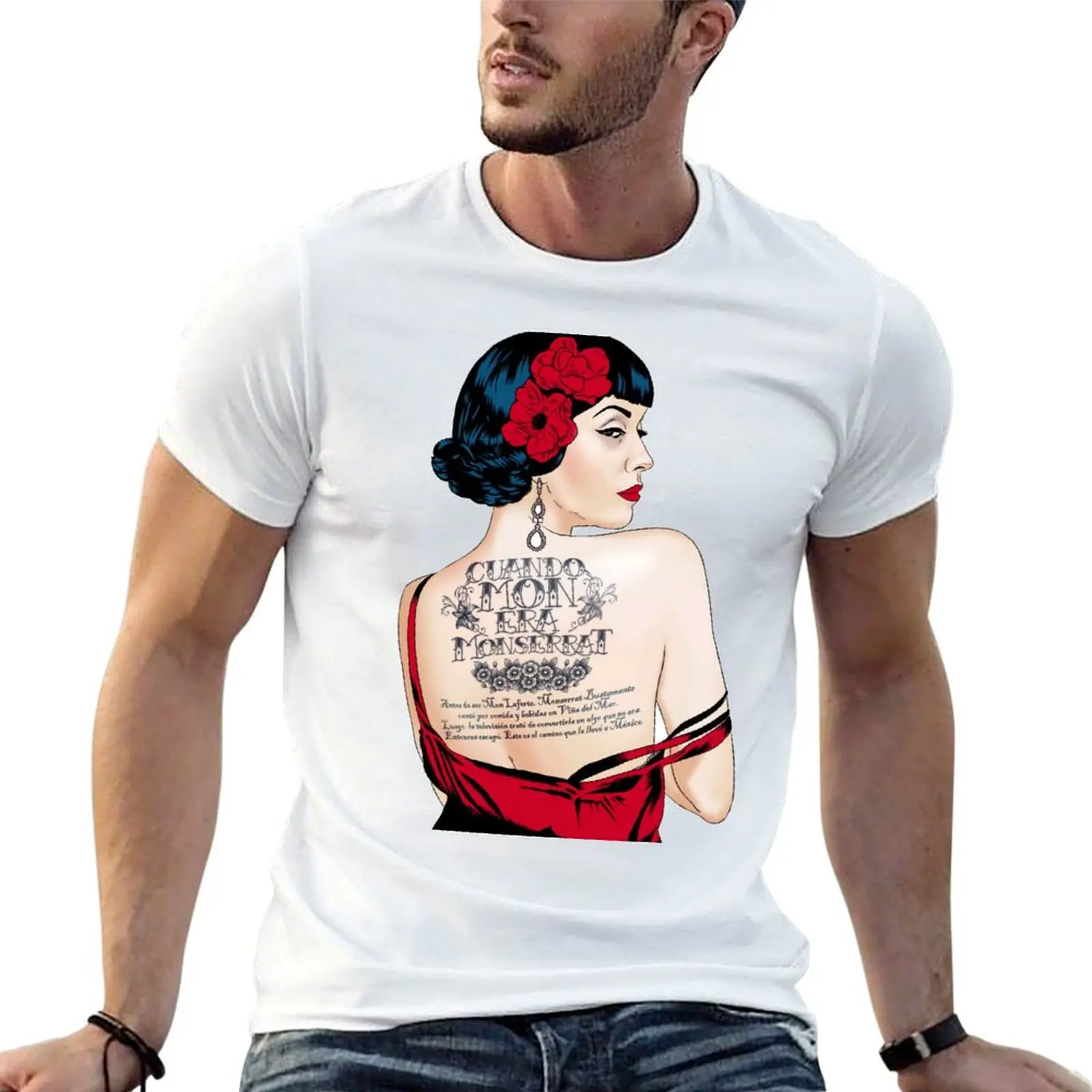 

Mon Laferte T-Shirt anime tshirt man t shirts graphic T-Shirt