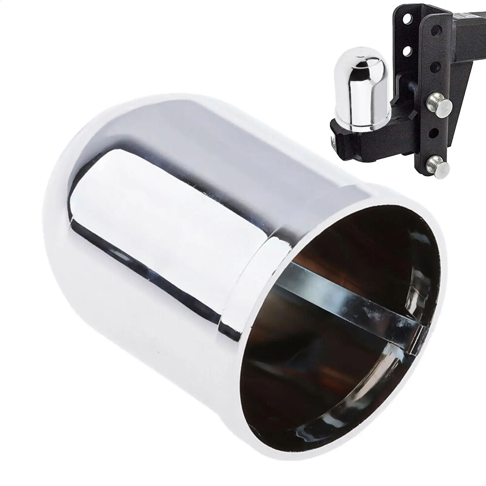Tow Hitch Ball Cover All Weather Heavy Duty Accessory Trailer Ball Cover 1-7/8 Inch for Drivers Auto Mechanics Outdoor